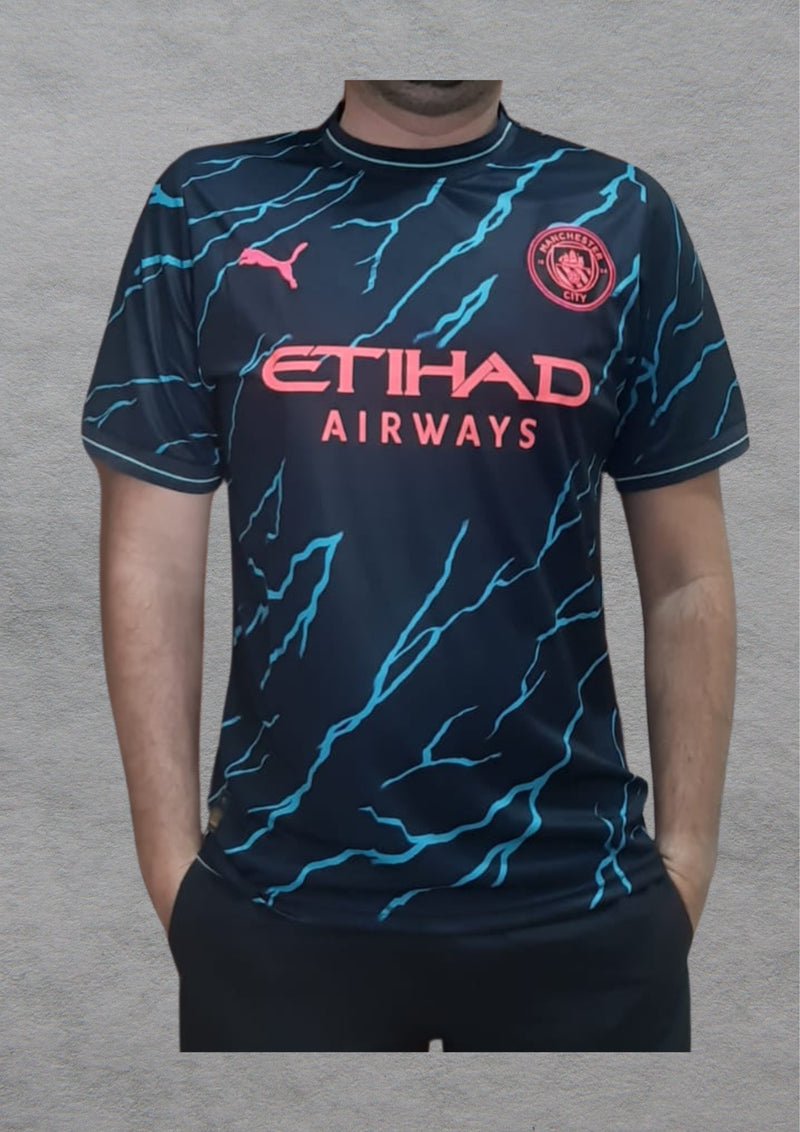 Camiseta Manchester City 24/25 Uniforme Três