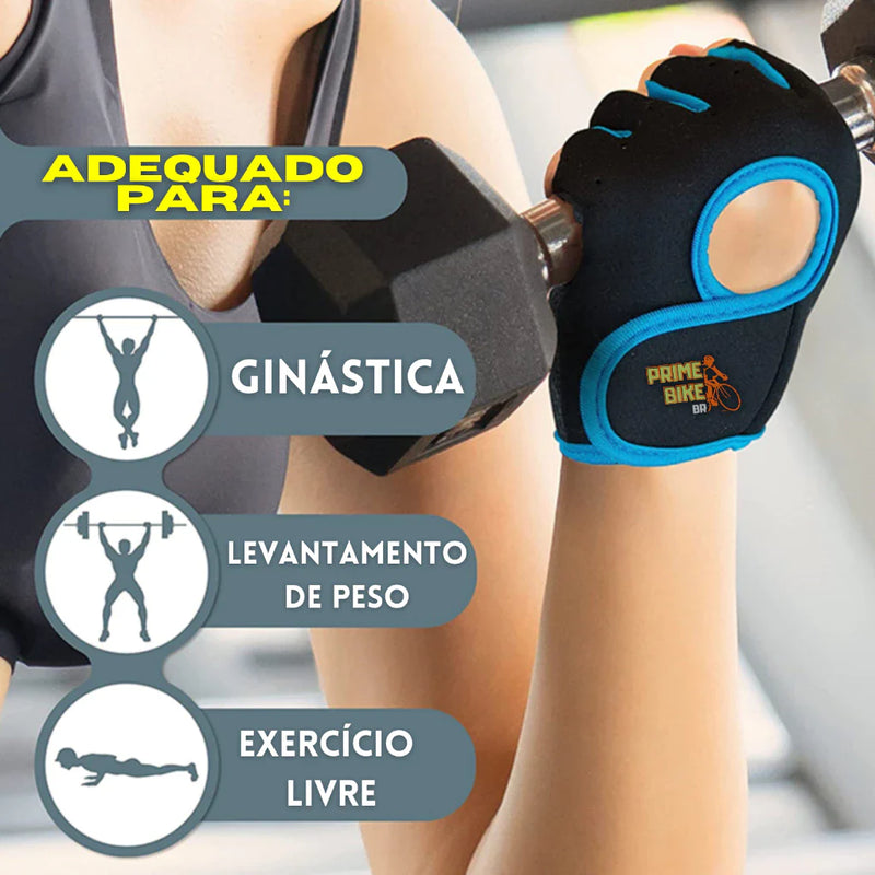 Luva de Academia Musculação Treino Masculina Feminina